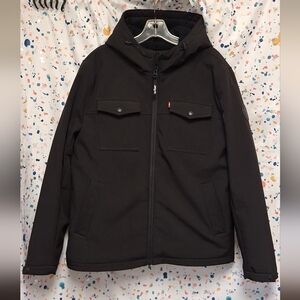 Men's Levi's Sherpa Lined Coat Large